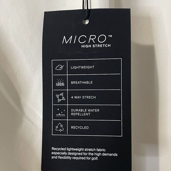 J. LINDEBERG Gwen Golf Shorts Size 32 White NEW Active Performance Casual Sporty - Picture 5 of 12